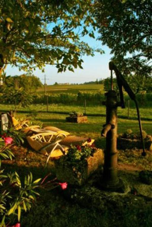 Bleu Raisin Bed & Breakfast Les Salles-de-Castillon Exterior foto