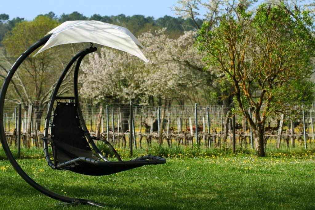 Bleu Raisin Bed & Breakfast Les Salles-de-Castillon Exterior foto